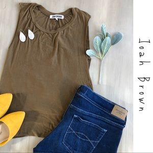 Joah Brown Muscle Tank Top